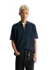 Marc O'Polo DENIM Strick-Poloshirt regular in Navy Teal