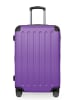 Hauptstadtkoffer Spree - 3er Koffer-Set Trolley Gepäckset, TSA, 4 Rollen (S, M & L) in Aubergine