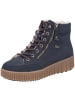 rieker Schnürstiefel in blau