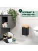 bremermann Wand-Kosmetikeimer 3L Schwarz