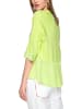 MARC CAIN SPORTS  Blusenshirt mit 3/4-Raglanärmeln in Sunny Lime New