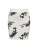 myMo Women Skirt in Wollweiss Schwarz