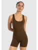 SMILODOX Jumpsuit Doralia in Braun