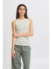 Fransa Jerseytop FRHIZAMOND Slim fit in Agave green stripe art