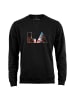 Cotton Prime® Sweatshirt Skyline  Los Angeles - Weltenbummler Kollektion in Schwarz