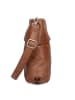 Zwei Mademoiselle.M Schultertasche 27 cm cognac