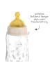 nip PP-Flasche Cherry Green 260 ml + Latex-Trinksauger in beige,motiv