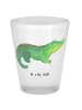 Mr. & Mrs. Panda Schnapsglas Krokodil ohne Spruch in Transparent