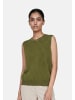 Chiara Ferretti Top in VERDE MILITARE