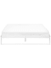 Beliani Doppelbett TALAIRAN in Weiß - (W) 165 x (H) 31 x (L) 205 cm