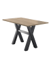 58 aufm Kessel STEHTISCH Essa 2 120 x 70 x 105 aus Holzwerkstoff Eiche Sägerau