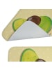 Mr. & Mrs. Panda Badteppich Avocado Schwangerschaft ohne Spruch in Gelb Pastell