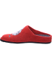 Tofee Pantoffel in rot