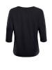 Winshape Functional Light and Soft ¾-Arm Top DT111LS in schwarz