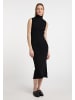 DreiMaster Damen Strickkleid in Schwarz