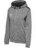 Hummel Reißverschluss Jacke Hmlauthentic Damen in GREY MELANGE