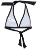 Aquarti Mädchen Bikini Set Zweiteilig Bikinislip Bustier in schwarz