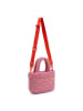 Les Visionnaires Unio Cortina Handtasche S 27 cm in pink cognac ecru
