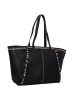 Desigual Manhattan Pespuntes Shopper Tasche 34 cm in schwarz