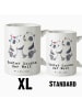 Mr. & Mrs. Panda Große Tasse Panda Bester Cousin der Welt mit Sp... in Weiß