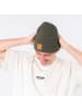 Occulto Winter Mütze Beanie Braun Label in Khaki