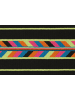 Arte Espina Kurzflor Teppich Craft 805 in multi - schwarz - rechteckig