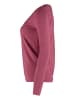 Hailys Langarmshirt 2er-Set V-Ausschnitt Normale Passform in Grau-Pink