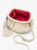 collezione alessandro Umhängetasche " Nappa " in beige
