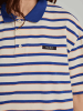 Norr poloshirt Dagma in Ivory/blue