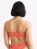 Erlich Textil  DREAMY LACE BANDEAU BRALETTE in wilde orange
