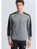 erima Liga 2.0 Sweatshirt in grau melange/schwarz/green gecko