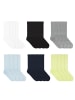von Jungfeld Tennissocken einfarbiges Bundle in White/Black/Grey/Navy/Matcha