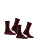 Falke Socken 2er Pack in Dunkelrot