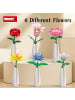 WOMA Woma W11540 Blumen Set Klemmbausteine 653 Teile in Mehrfarbig