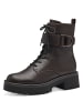 Tamaris Schnürstiefel in dunkelbraun