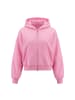 IZIA Women Hoodie in Pink