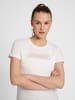 Hummel T-Shirt Hmlte Cali Damen in WHITE/WITHERED ROSE