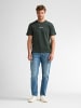Petrol Industries Baumwoll-T-Shirt mit Grafik-Print foster in Grün