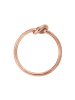 Elli Ring 925 Sterling Silber Knoten in Rosegold