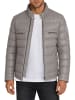 Herren Regular Fit Jacke Echtleder in Grey
