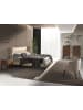 Angel Cerdá Bett 7157 in Creme / Schwarz – (B)220 x (H)217 x (T)110 cm
