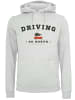 F4NT4STIC Hoodie Driving Home Christmas in grau meliert