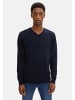 Tom Tailor Pullover 'Basic' in dunkelblau