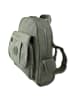 Bag Street Cityrucksack, Freizeitrucksack Nylon grau ca. 26cm breit ca. 30cm hoch