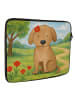 Mr. & Mrs. Panda Laptoptasche Hund Dame Design ohne Spruch in Weiß