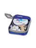 relaxdays 2x Tischtennis-Set in Blau