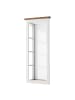 home24 Spiegel Balignton in Weiß / Kiefer