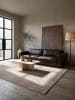 KADIMA DESIGN Teppich Kurzflor Geometrisch pflegeleicht Wohnzimmer Schlafzimmer Flur in Taupe