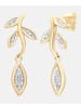 Diamant L'éternel Ohrhänger aus 375 Gelbgold mit Diamant