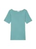 Marc O'Polo U-Boot-T-Shirt regular in soft teal